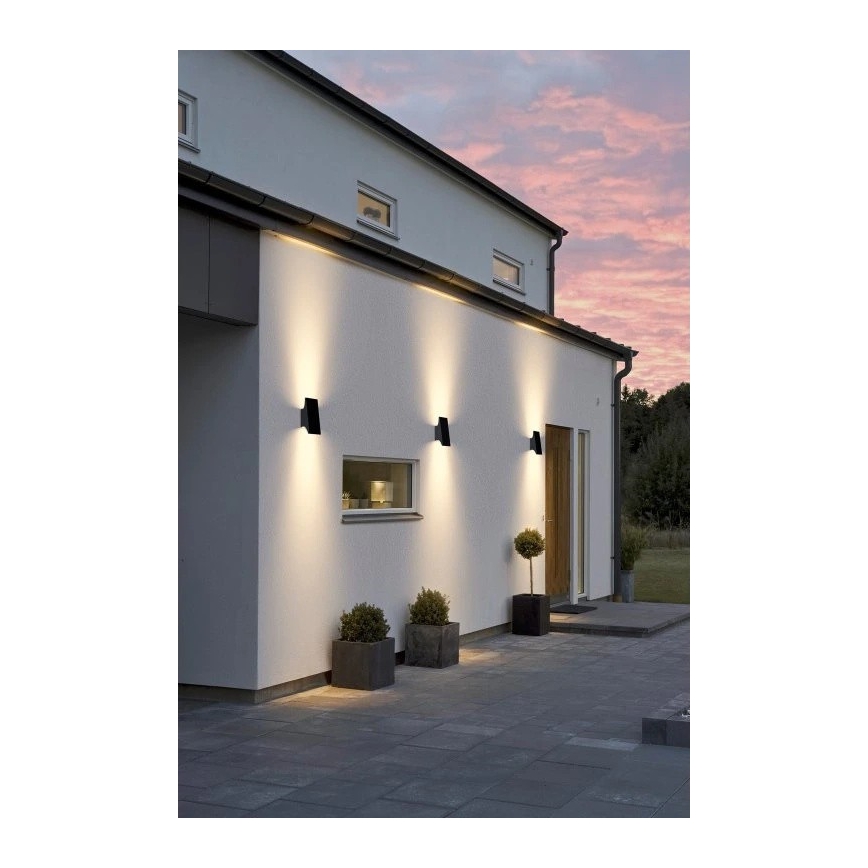 Viking - zatemnjevalna LED solarna stenska svetilka LED/1,5W/3,7V IP65 4000K 2000 mAh