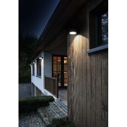 Viking - Zatemnjevalna LED solarna stenska svetilka s senzorjem LED/1W/3,7V IP44 4000K 2000 mAh