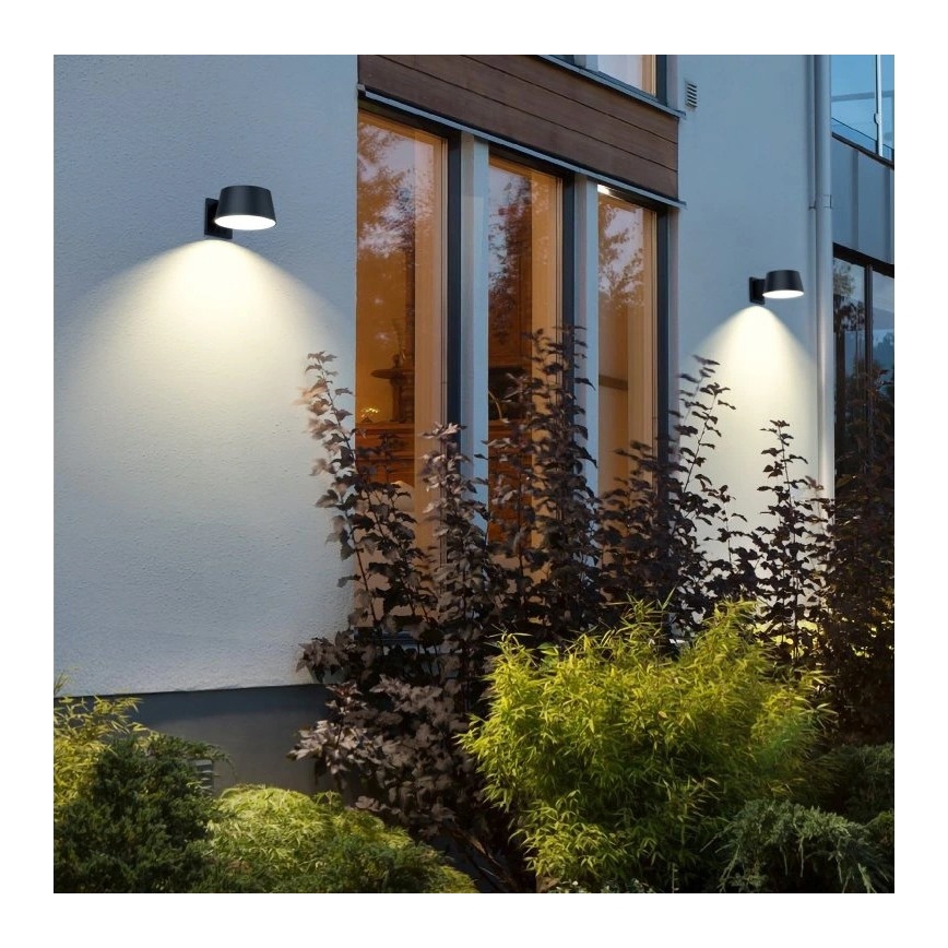 Viking - Zatemnjevalna LED solarna stenska svetilka s senzorjem LED/1W/3,7V IP44 4000K 2000 mAh