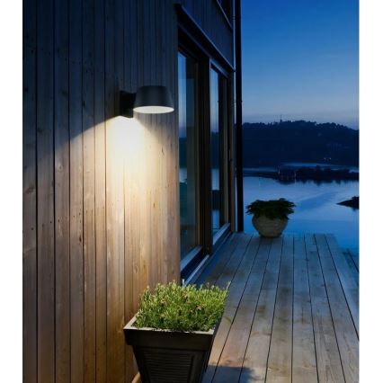 Viking - Zatemnjevalna LED solarna stenska svetilka s senzorjem LED/1W/3,7V IP44 4000K 2000 mAh