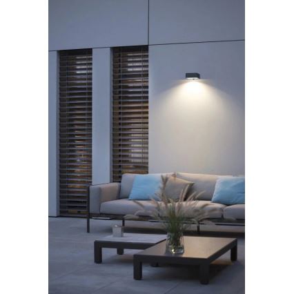 Viking - zatemljiva sončna stenska LED-svetilka s senzorjem LED/2W/3,7V IP65 4000K 2000 mAh