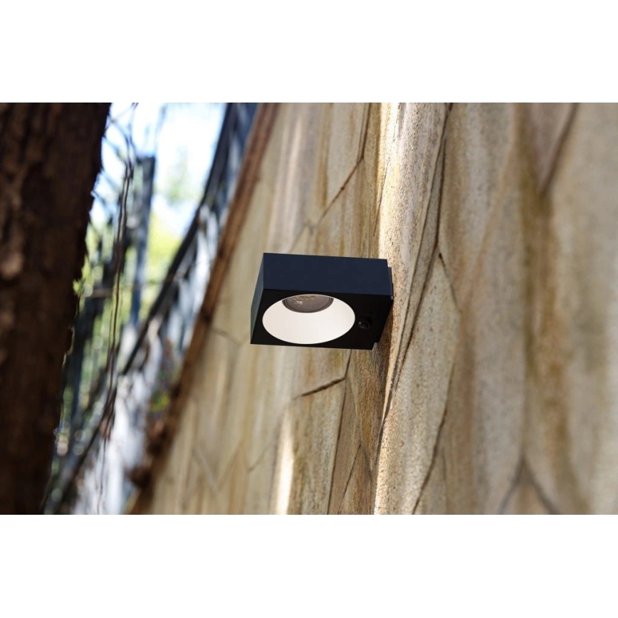 Viking - zatemljiva sončna stenska LED-svetilka s senzorjem LED/2W/3,7V IP65 4000K 2000 mAh