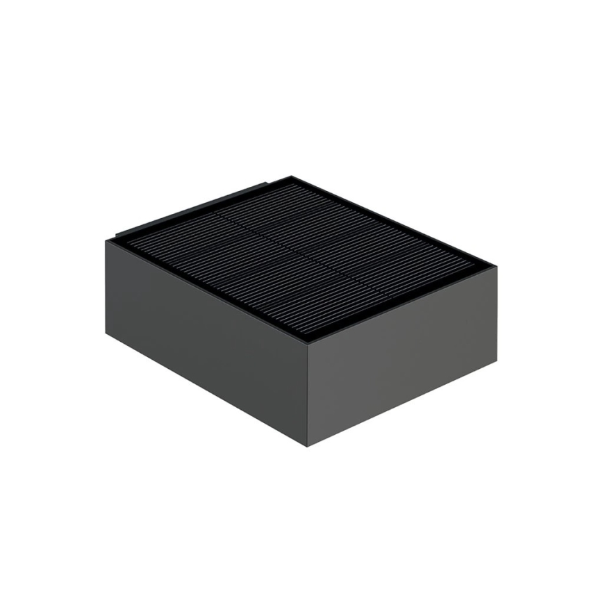 Viking - zatemljiva sončna stenska LED-svetilka s senzorjem LED/2W/3,7V IP65 4000K 2000 mAh