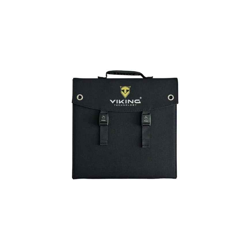 Viking - Sončni panel USB Power Delivery 60W/20V IPX4 črna