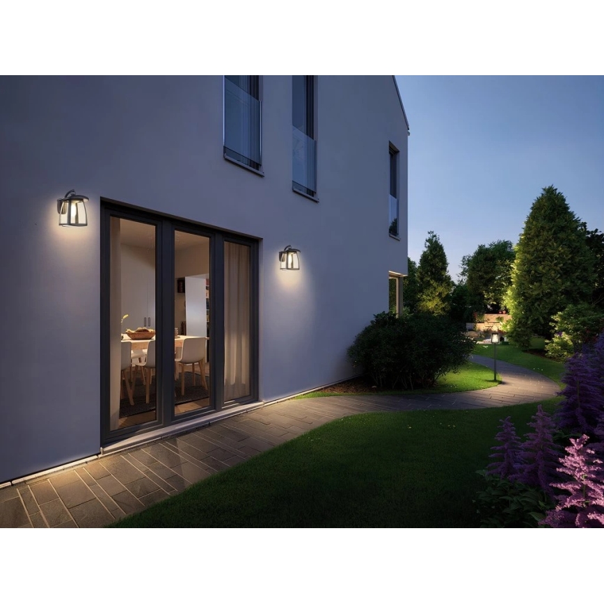 Viking - LED zatemnjiva sončna stenska svetilka LED/2W/3,7V IP54 4000K 2000 mAh