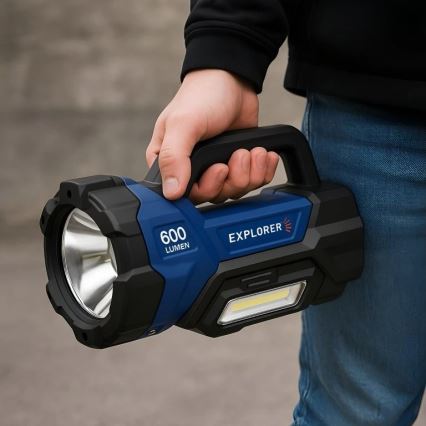 Viking - zatemnjevalna polnilna LED svetilka LED/5V IPX4 1000 lm 8000 mAh