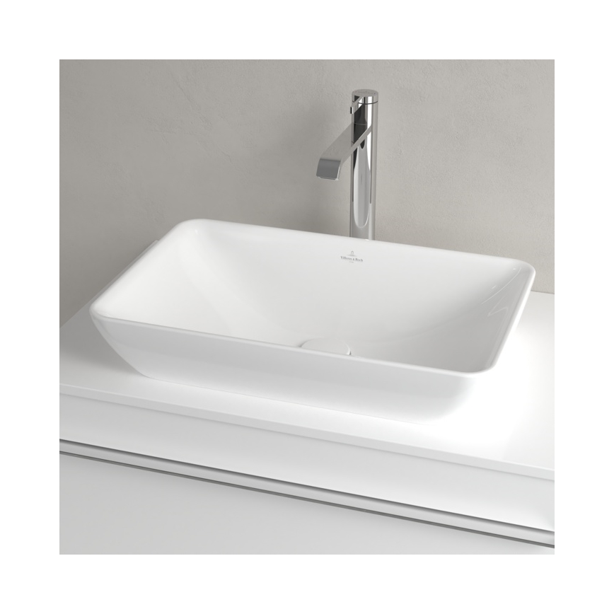Villeroy & Boch 411355R1 - Pultni umivalnik VENTICELLO 55,5x36 cm keramika/bela