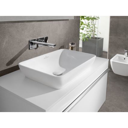 Villeroy & Boch 411355R1 - Pultni umivalnik VENTICELLO 55,5x36 cm keramika/bela