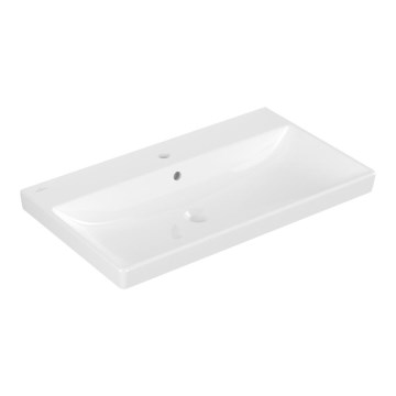 Villeroy & Boch 41568001 - Stenski umivalnik AVENTO 80x47 cm keramika/bela