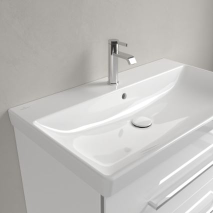 Villeroy & Boch 41568001 - Stenski umivalnik AVENTO 80x47 cm keramika/bela