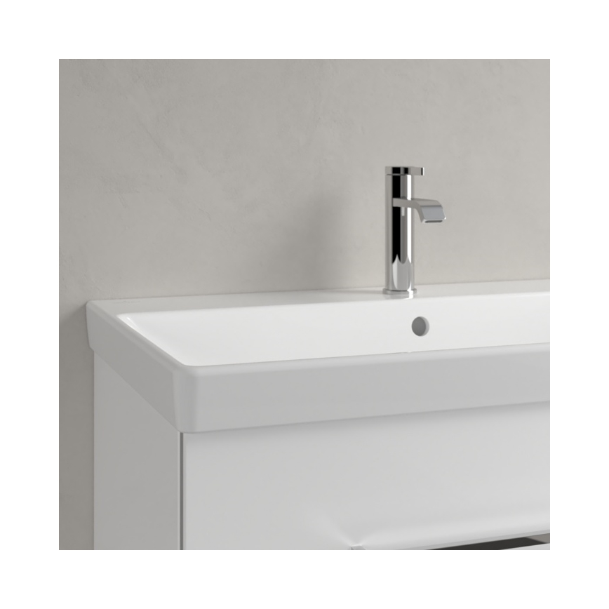 Villeroy & Boch 41568001 - Stenski umivalnik AVENTO 80x47 cm keramika/bela