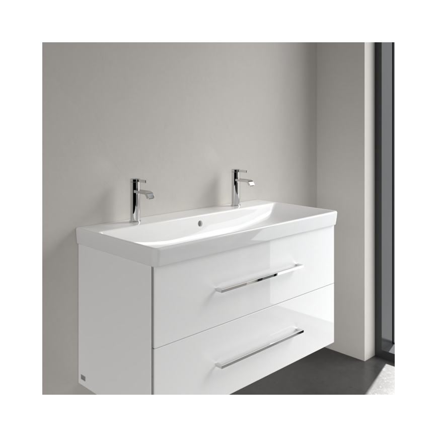 Villeroy & Boch 4156A401 - Viseči umivalnik AVENTO 100x47 cm keramika/bela