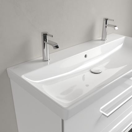 Villeroy & Boch 4156A401 - Viseči umivalnik AVENTO 100x47 cm keramika/bela