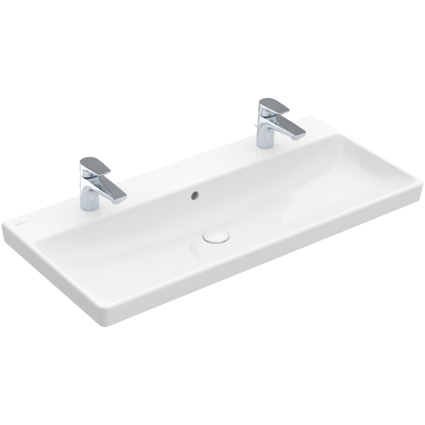 Villeroy & Boch 4156A401 - Viseči umivalnik AVENTO 100x47 cm keramika/bela