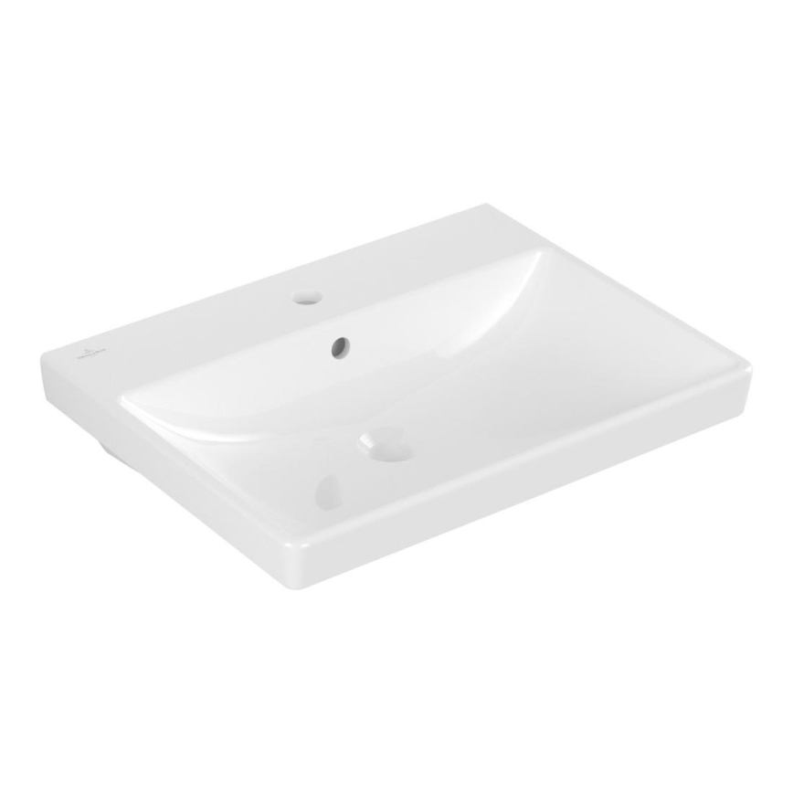 Villeroy & Boch 41586001 - Viseči umivalnik AVENTO 60x47 cm keramika/bela
