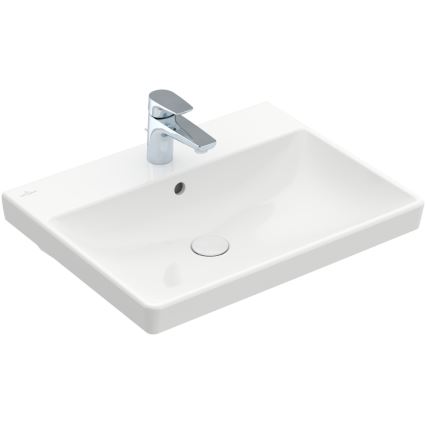 Villeroy & Boch 41586001 - Viseči umivalnik AVENTO 60x47 cm keramika/bela