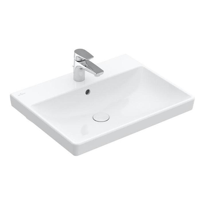 Villeroy & Boch 415860R1 - Viseči umivalnik AVENTO 60x47 cm keramika/bela