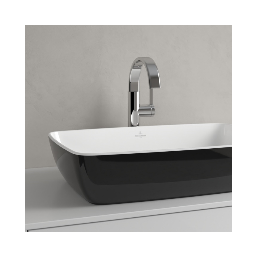 Villeroy & Boch 417258BCT8 - Pultni umivalnik ARTIS 58x38,5 cm keramika/črna
