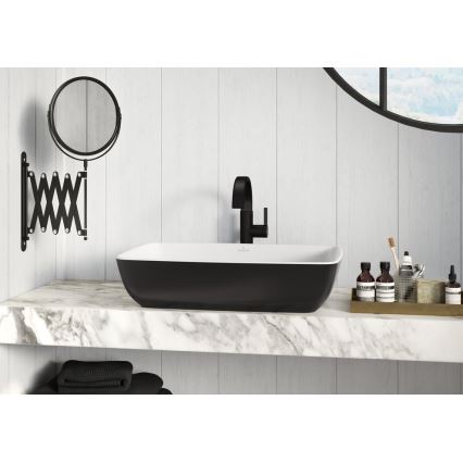 Villeroy & Boch 417258BCT8 - Pultni umivalnik ARTIS 58x38,5 cm keramika/črna