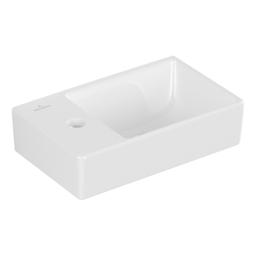 Villeroy & Boch 43003R01 - Stenski umivalnik AVENTO 36x22 cm keramika/bela