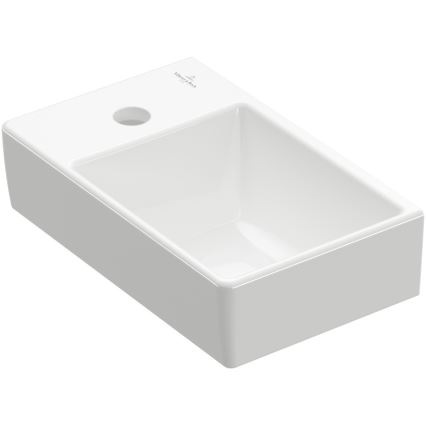 Villeroy & Boch 43003R01 - Stenski umivalnik AVENTO 36x22 cm keramika/bela