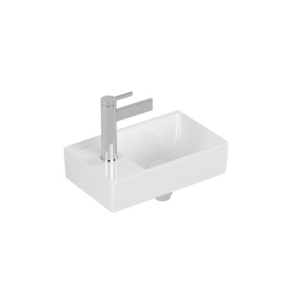 Villeroy & Boch 43003R01 - Stenski umivalnik AVENTO 36x22 cm keramika/bela