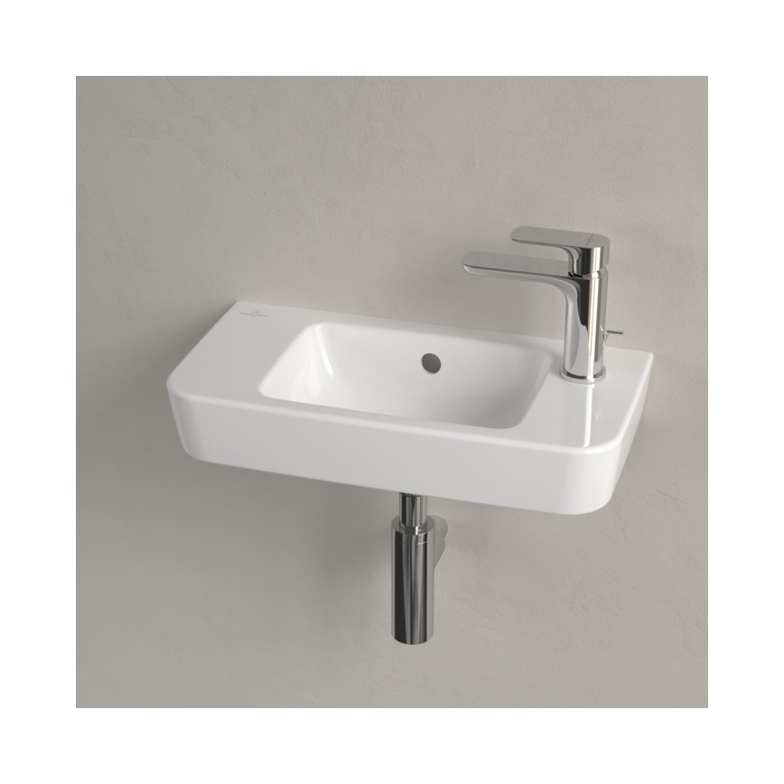 Villeroy & Boch 4342R501 - Stenski umivalnik O.NOVO 50x25 cm keramika/bela