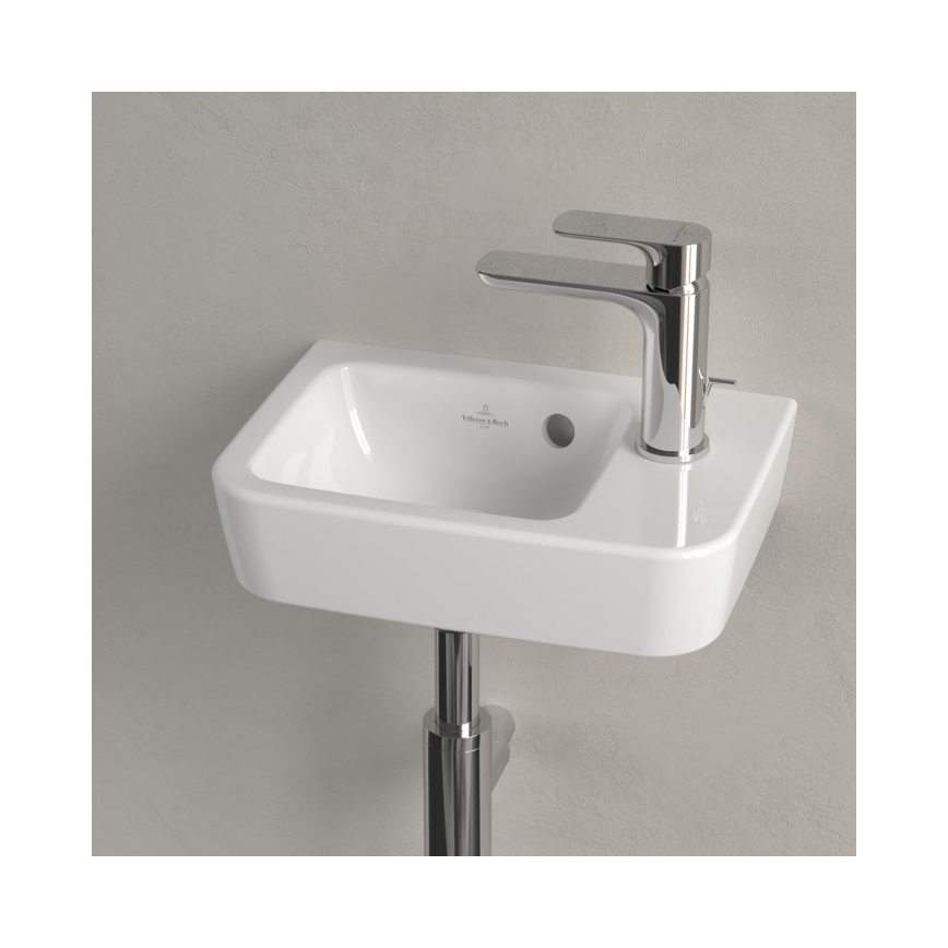 Villeroy & Boch 43433601 - Stenski umivalnik O.NOVO 36x25 cm keramika/bela