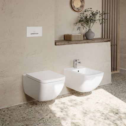 Villeroy & Boch 44110001 - Viseči bide VENTICELLO keramika/bela