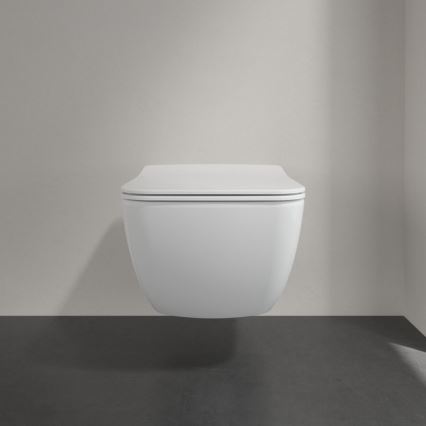 Villeroy & Boch 4611RL01 - Viseča WC školjka s sedežem SoftClose VENTICELLO keramika/bela