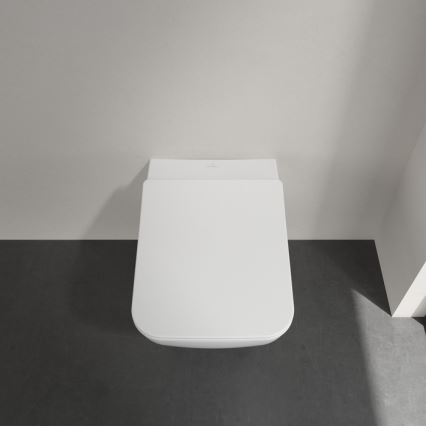 Villeroy & Boch 4611RLR1 - Viseča WC školjka z WC sedežem SoftClose VENTICELLO keramika/bela