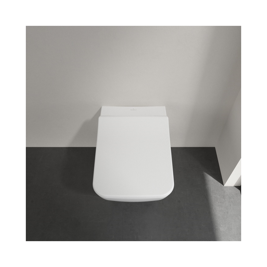 Villeroy & Boch 4611RS01 - Viseča WC školjka VENTICELLO s sedežem SoftClose, keramika/bela