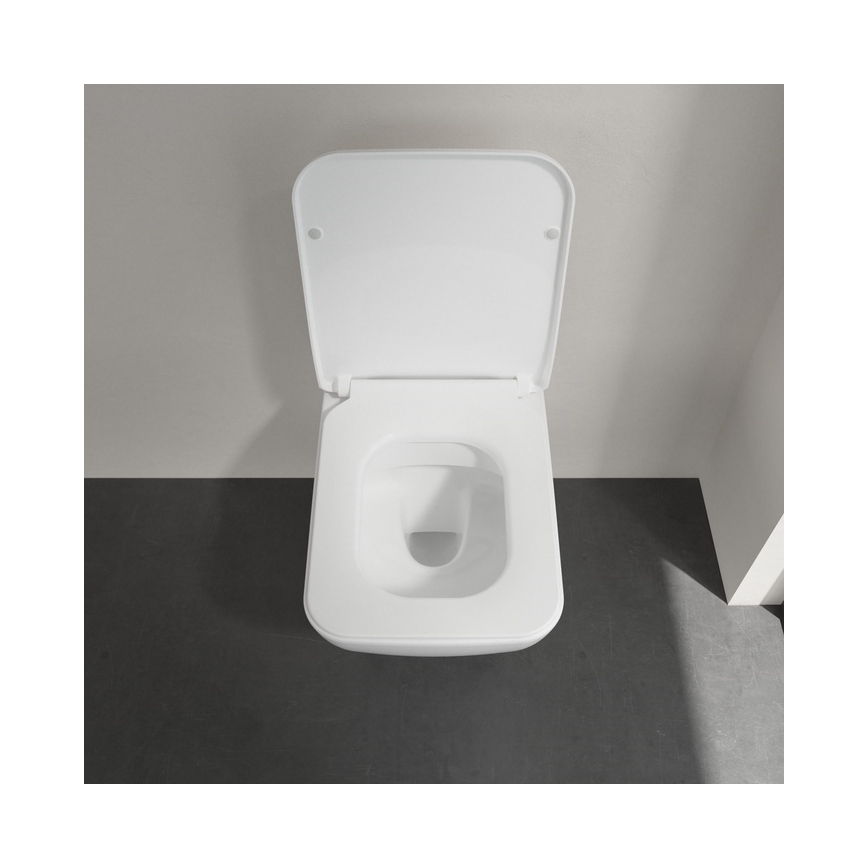 Villeroy & Boch 4611RS01 - Viseča WC školjka VENTICELLO s sedežem SoftClose, keramika/bela