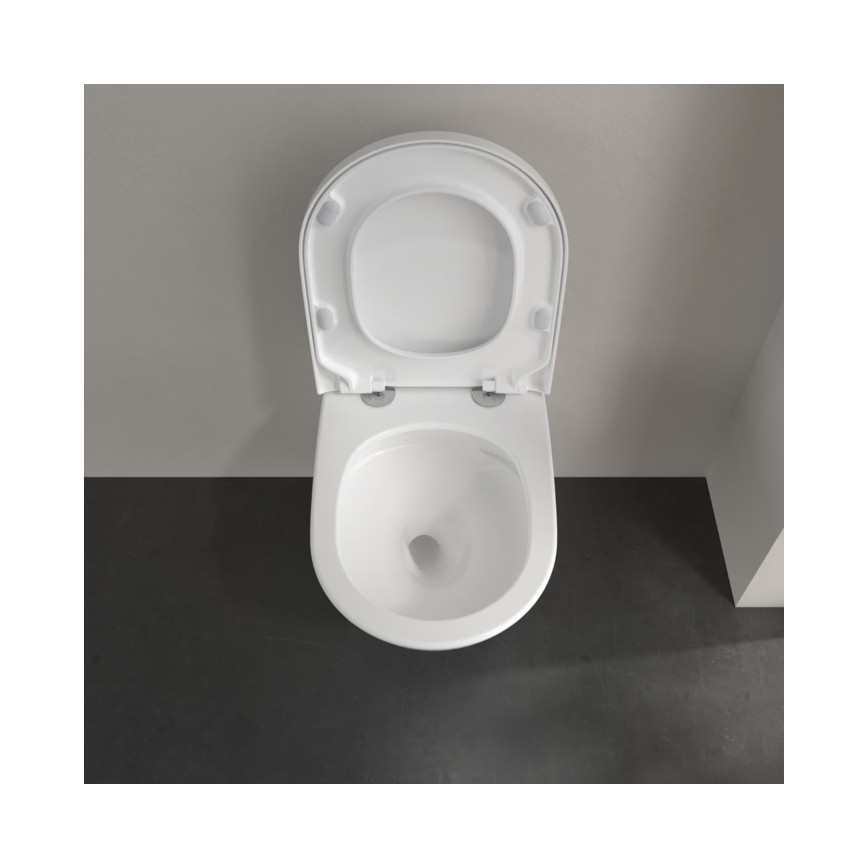 Villeroy & Boch 4670T001 - Viseča WC školjka SUBWAY 3.0 keramika/bela
