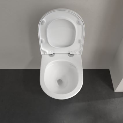 Villeroy & Boch 4670T0R1 - Viseča WC školjka SUBWAY 3.0 keramika/bela