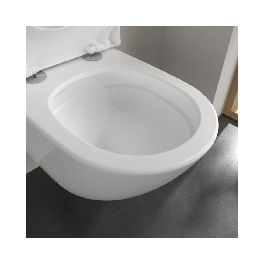 Villeroy & Boch 4670T0R1 - Viseča WC školjka SUBWAY 3.0 keramika/bela
