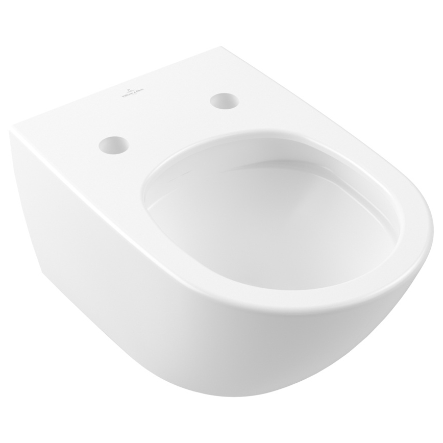 Villeroy & Boch 4670T0RW - Viseča WC školjka SUBWAY 3.0 keramika/bela