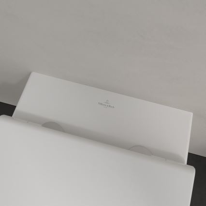 Villeroy & Boch 4670T901 - Viseča WC školjka z desko SoftClose SUBWAY 3.0 keramična/bela