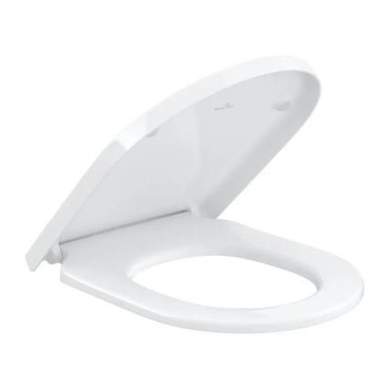 Villeroy & Boch 4670TSR1 - Viseči WC s sedežem SoftClose SUBWAY 3.0 keramika/bela