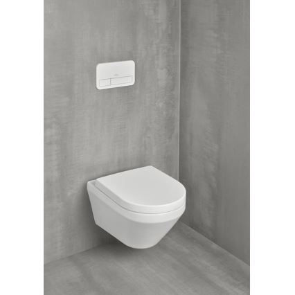 Villeroy & Boch 4694CLR1 - Viseča WC školjka z desko SoftClose ARCHITECTURA keramika/bela