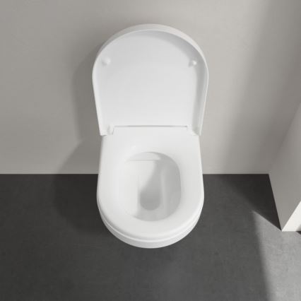 Villeroy & Boch 4694HR01 - Viseča WC školjka s sedežno desko SoftClose ARCHITECTURA keramika/bela