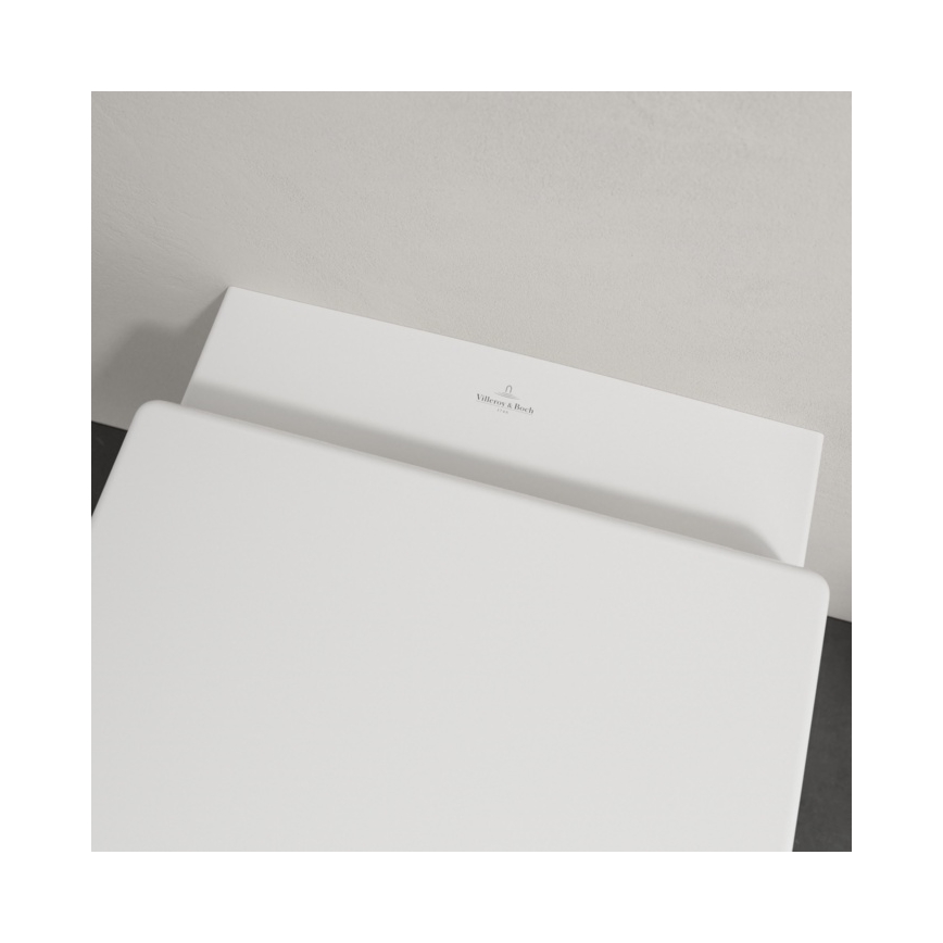 Villeroy & Boch 4694HR01 - Viseča WC školjka s sedežno desko SoftClose ARCHITECTURA keramika/bela