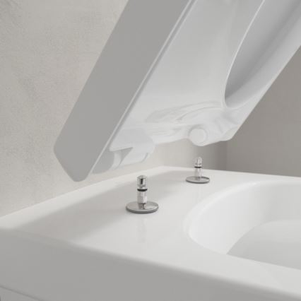 Villeroy & Boch 4694HR01 - Viseča WC školjka s sedežno desko SoftClose ARCHITECTURA keramika/bela