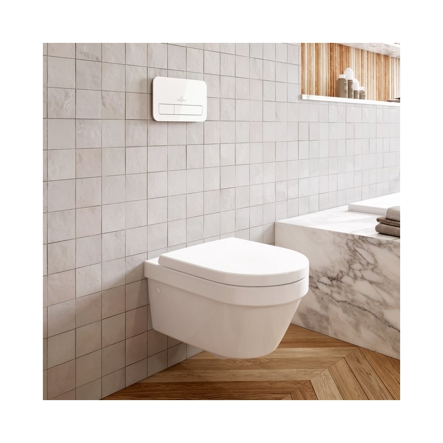 Villeroy & Boch 4694R001 - Viseča WC školjka ARCHITECTURA keramika/bela