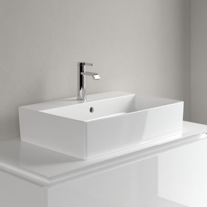 Villeroy & Boch 4A076001 - Nadpultni umivalnik MEMENTO 60x42 cm keramika/bela