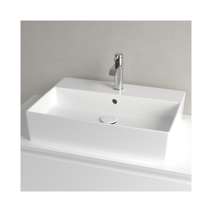 Villeroy & Boch 4A076001 - Nadpultni umivalnik MEMENTO 60x42 cm keramika/bela