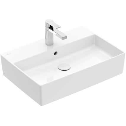 Villeroy & Boch 4A076001 - Nadpultni umivalnik MEMENTO 60x42 cm keramika/bela