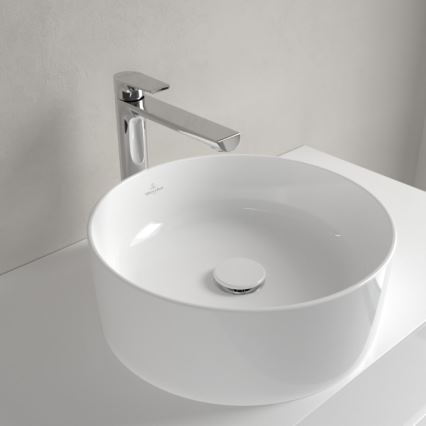 Villeroy & Boch 4A1840R1 - Umivalnik na pult COLLARO, premer 40 cm, keramika/bela
