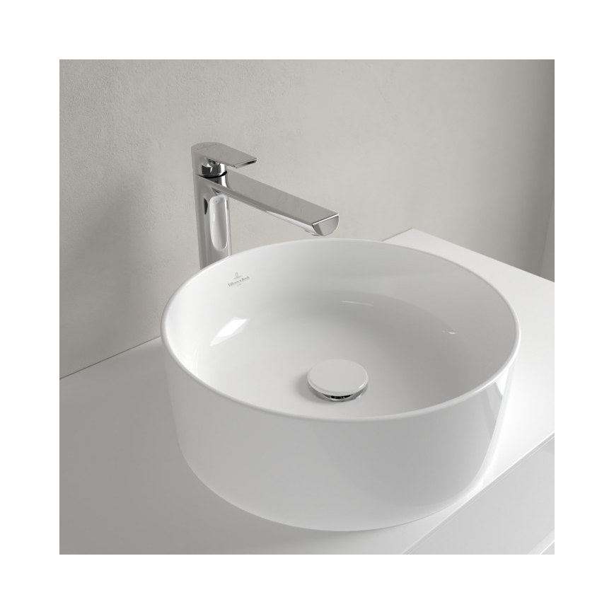 Villeroy & Boch 4A1840R1 - Umivalnik na pult COLLARO, premer 40 cm, keramika/bela