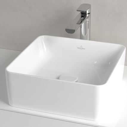 Villeroy & Boch 4A213801 - Nadpultni umivalnik COLLARO 38x38 cm keramika/bela